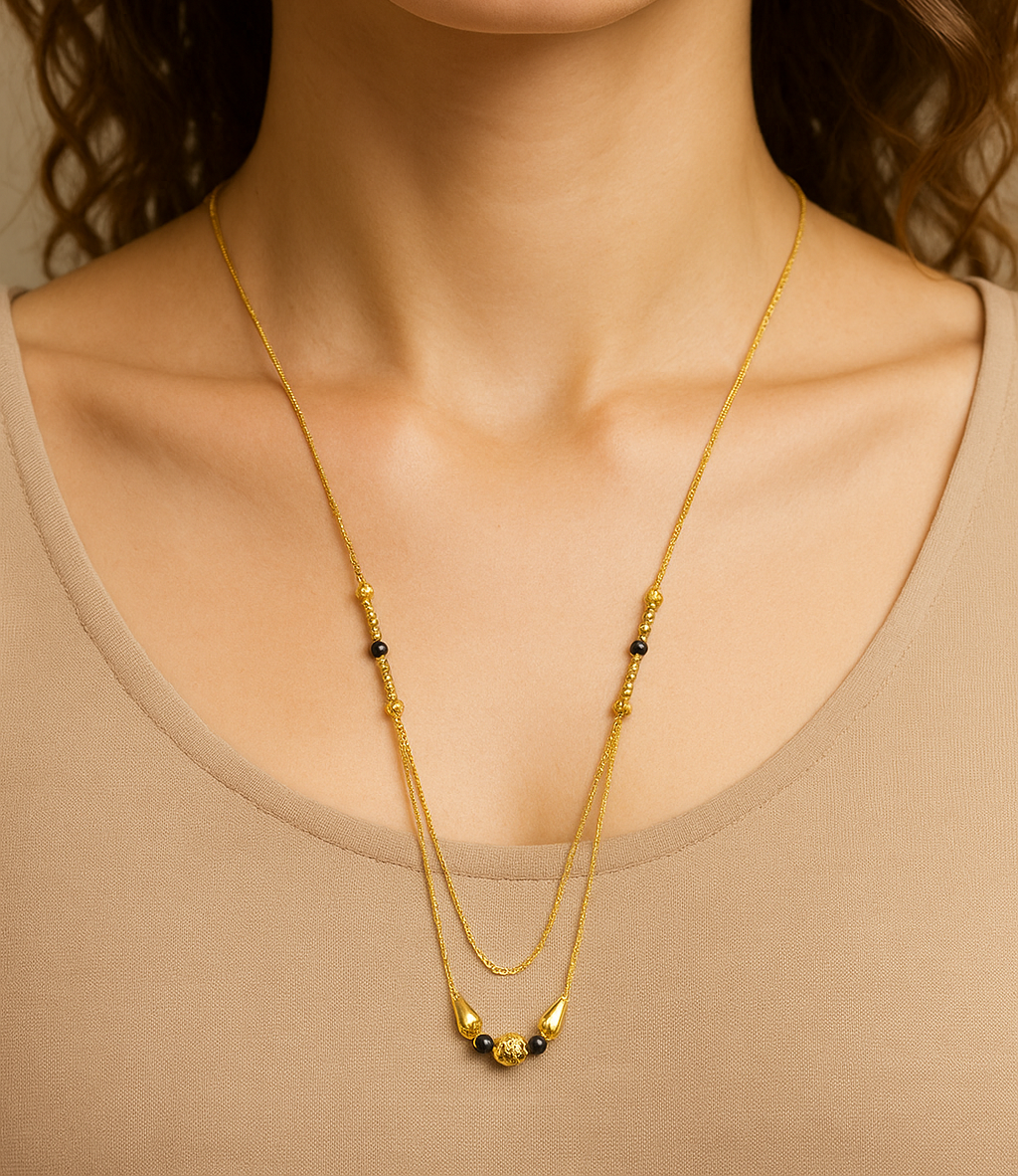 Gold Plated Mangalsutra For Women