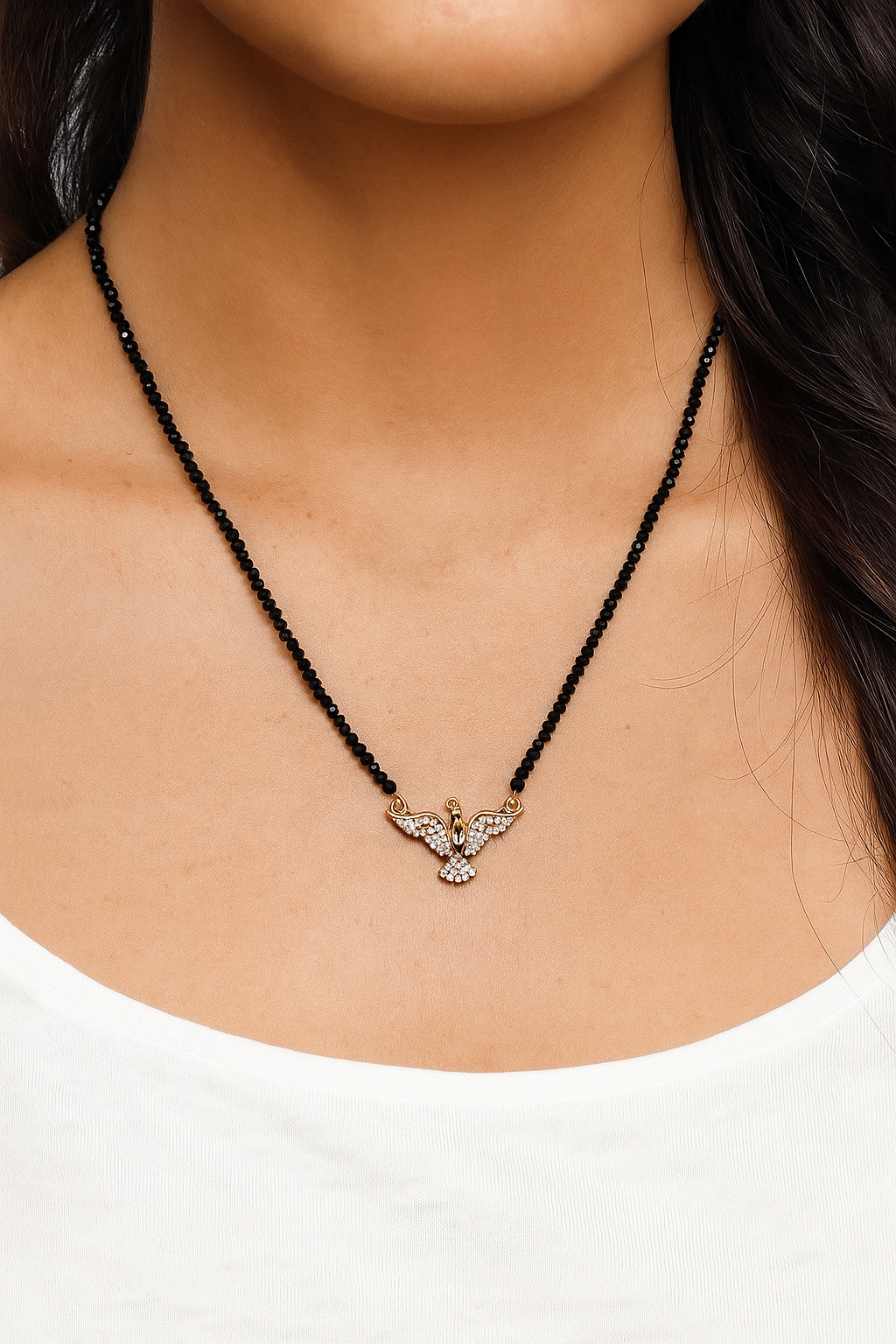 Beautiful Stylish Gold Plated Mangalsutra For Women