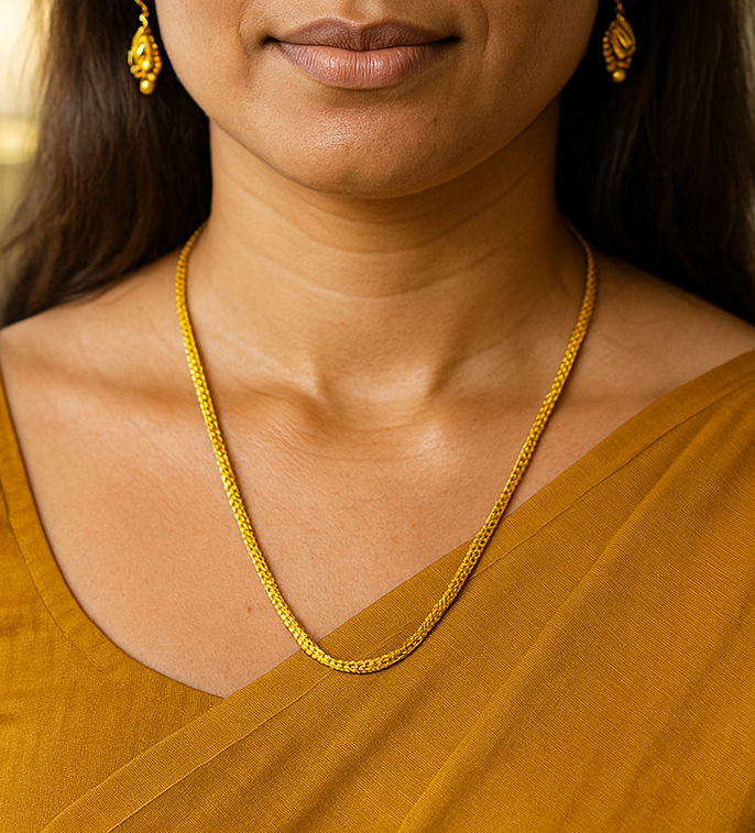 Gold-Plated Necklace Chain