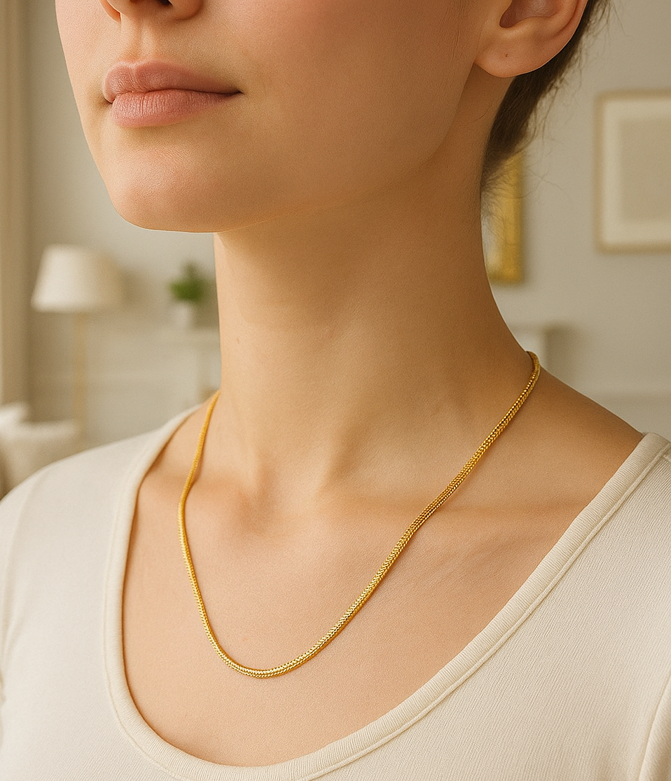 Brass Gold Plated Chain